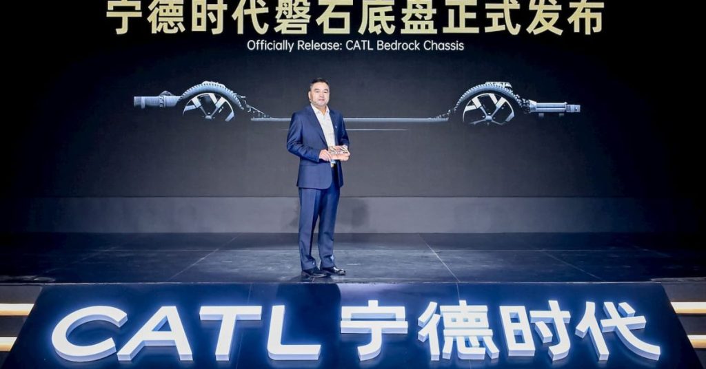 CATL innova con un chasis seguro para coches eléctricos La empresa china CATL, líder mundia